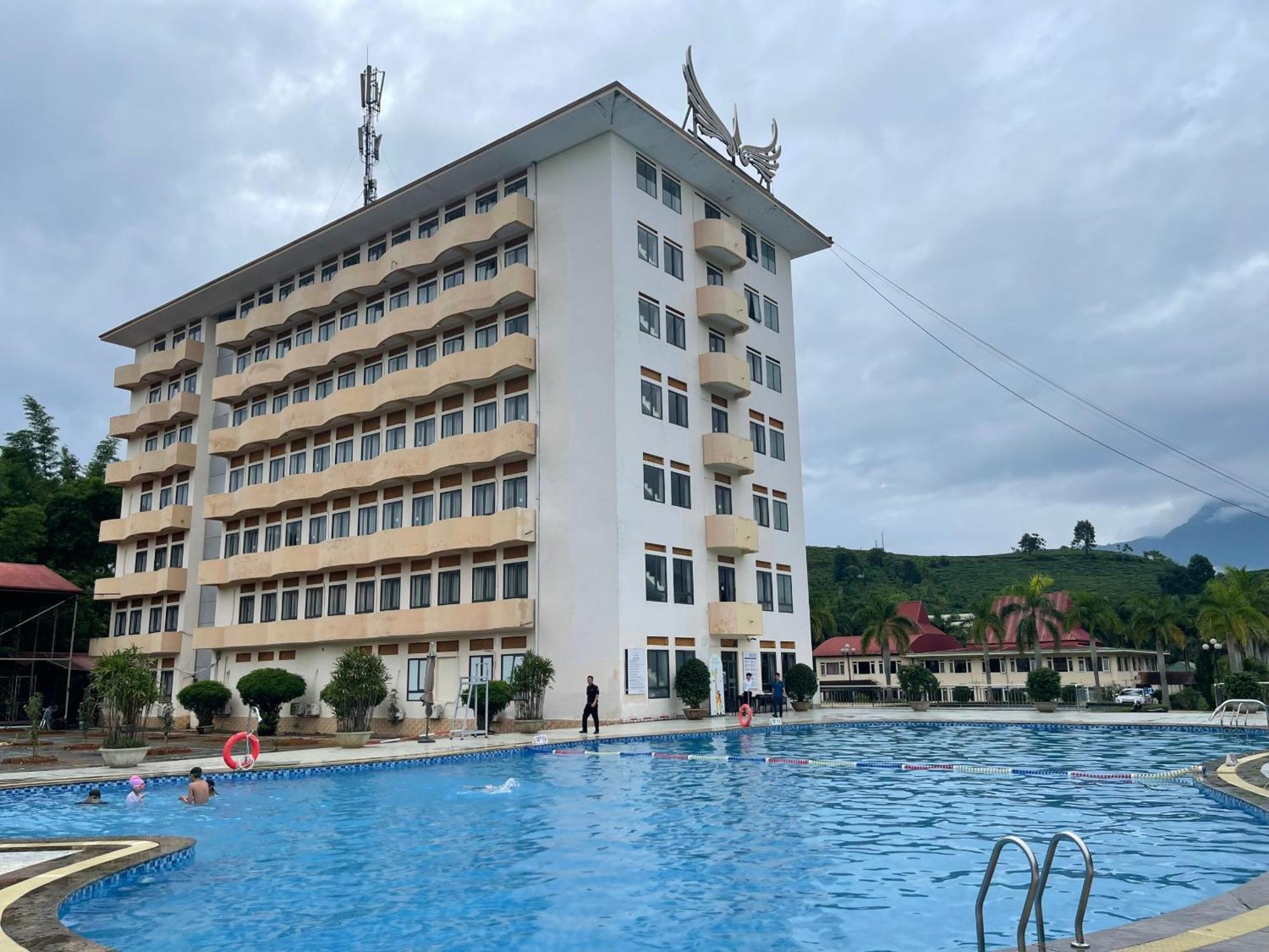 Muong Thanh Lai Chau Hotel Pan Linh Exterior foto